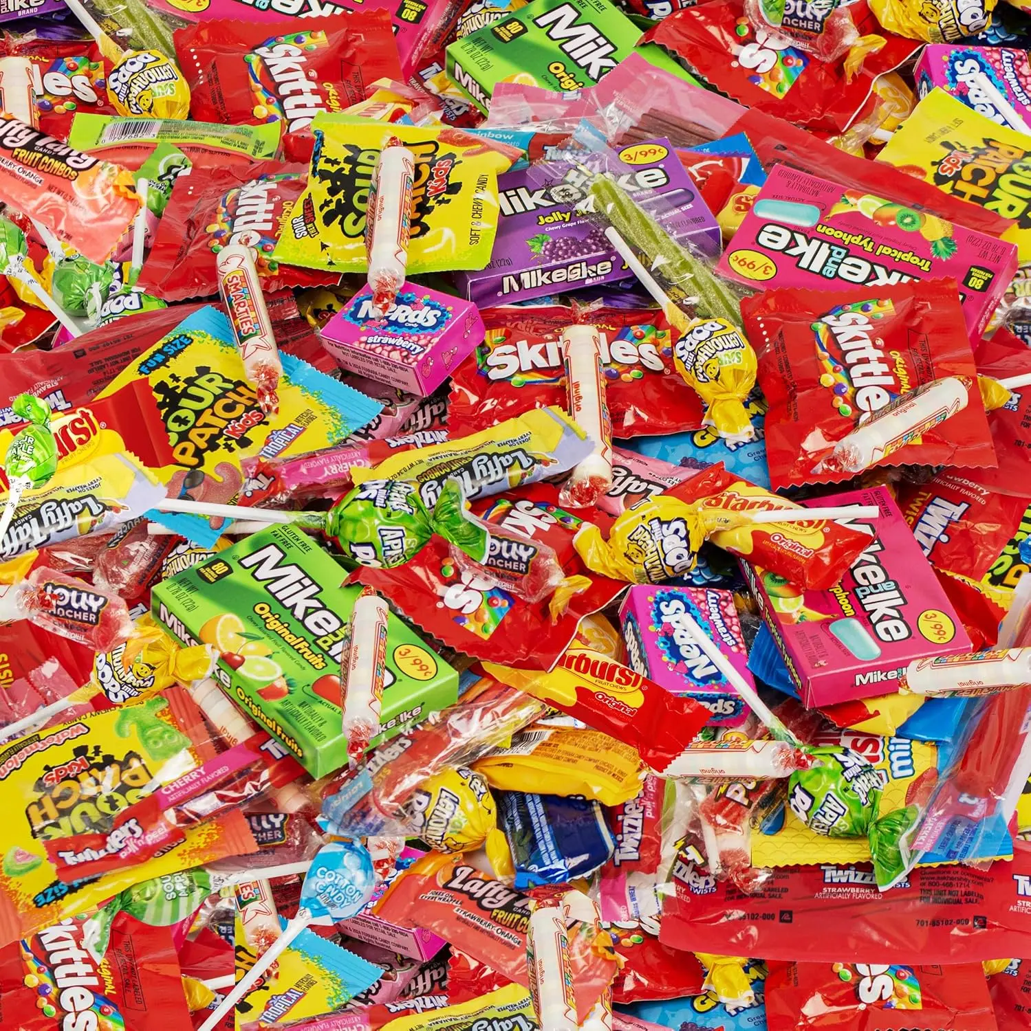 Assorted Candy Variety Mix 2 lb Bulk Pack, Individually Wrapped Fruity & Chewy Candy Assortment for Party Favors, Goodie Bags, Candy Bowls, Birthdays & Celebrations