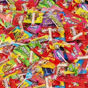 Assorted Candy Variety Mix 2 lb Bulk Pack, Individually Wrapped Fruity & Chewy Candy Assortment for Party Favors, Goodie Bags, Candy Bowls, Birthdays & Celebrations