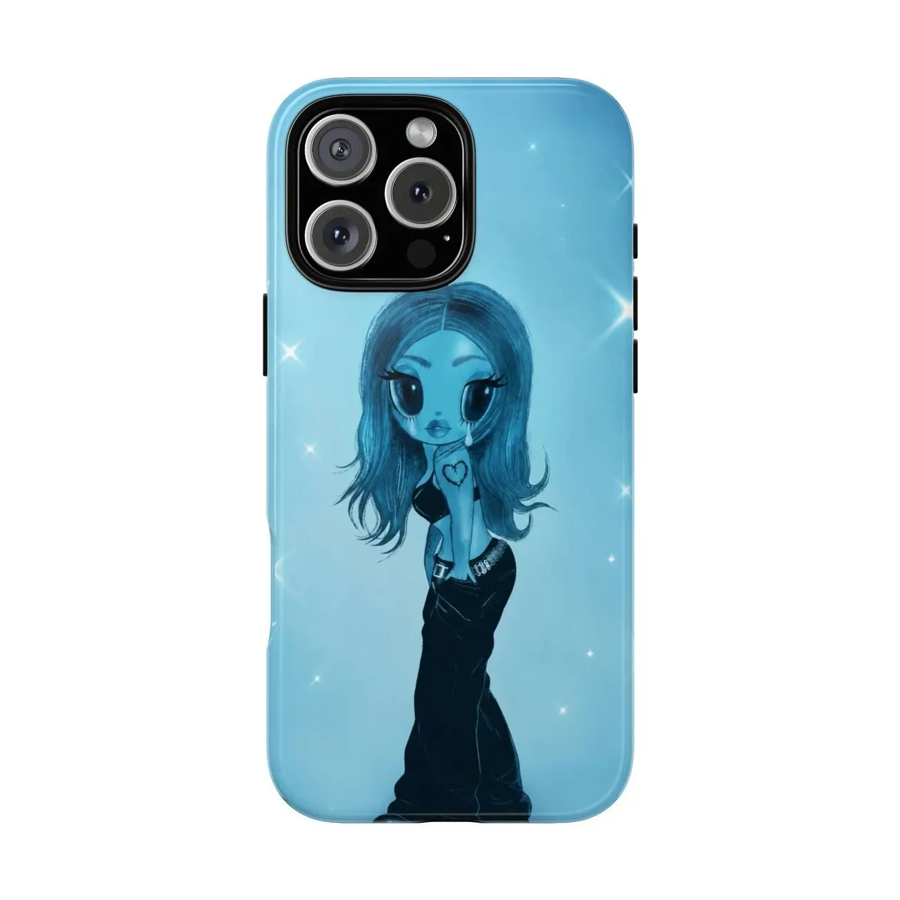 K@r.0.l G New Ablum 2026 Tropicoqueta Cartoon Character Hibiscus Flower Phone Case Shockproof Protective Cover For iPhone 11 12 13 14 15 16 17 Pro Max Reggaeton Fan Tropical Aesthetic Anti-Scratch Hard Shell