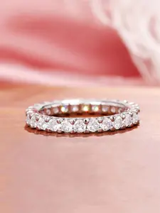 1 PC Glamorous Cubic Zirconia Elegant Engagement Ring For Women For Valentine's Day Gift Wedding Engagement Anniversary Party Jewelry