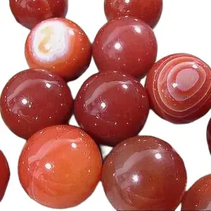 Carnelian Gemstone Spheres – Vitality Orbs