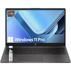 HP 255 G10 Laptop for Business 2025, 15.6" FHD, AMD Ryzen 7 7730U (up to 32GB RAM | 1TB SSD), Numeric Keypad, Webcam, WiFi 6& Bluetooth, Windows 11 Pro,Clean kit