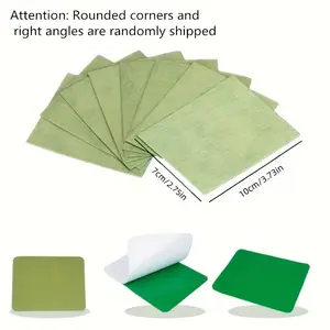 100 Pieces Back Pain Patches for Home Use, Ideal for Shoulders Back Knees and Waist Pain Relief, Convenient and Effective Therapeutic Solution, Green