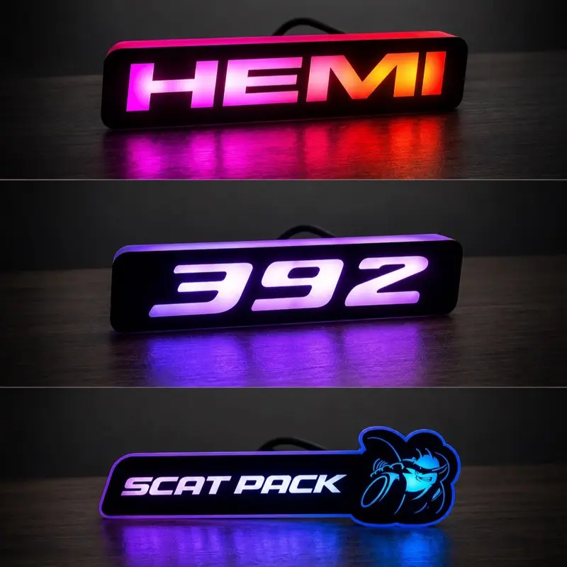 RGB LED Badge