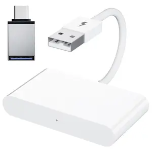 Wireless Car Play Adapter, Car Play Dongle for Car's Original Wired Car Play, Convert Factory Wired to Wireless Car Play, for Cars from 2015 & iPhone iOS 13+