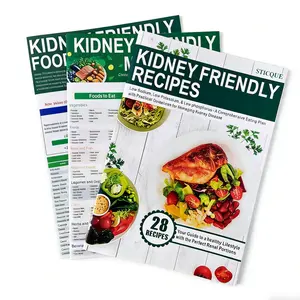 3 PCS Kidney-Friendly Diet Charts, Low Potassium Foods to Eat & Avoid Guide for Kidney Disease Meal Planning, Nutrient Reference & Healthy Renal Cooking book