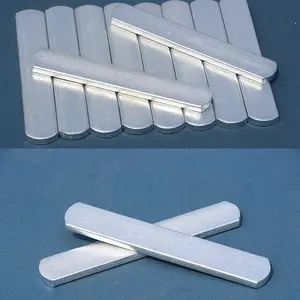 5pcs Adjustable Weighted Vest Steel Plates with Round Ends for Leg Protection, Rust-Resistant Strength Training Weights, Easy to Use