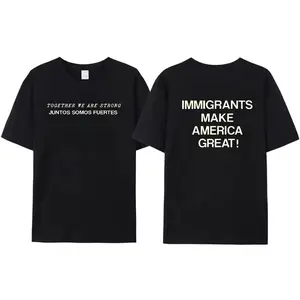 Immigrants Make America Great Hoodie |   Bilingual Together We Are Strong |   Social Justice Equality Streetwear |   Heaven Sent Hoodie |   Vintage Graphic
