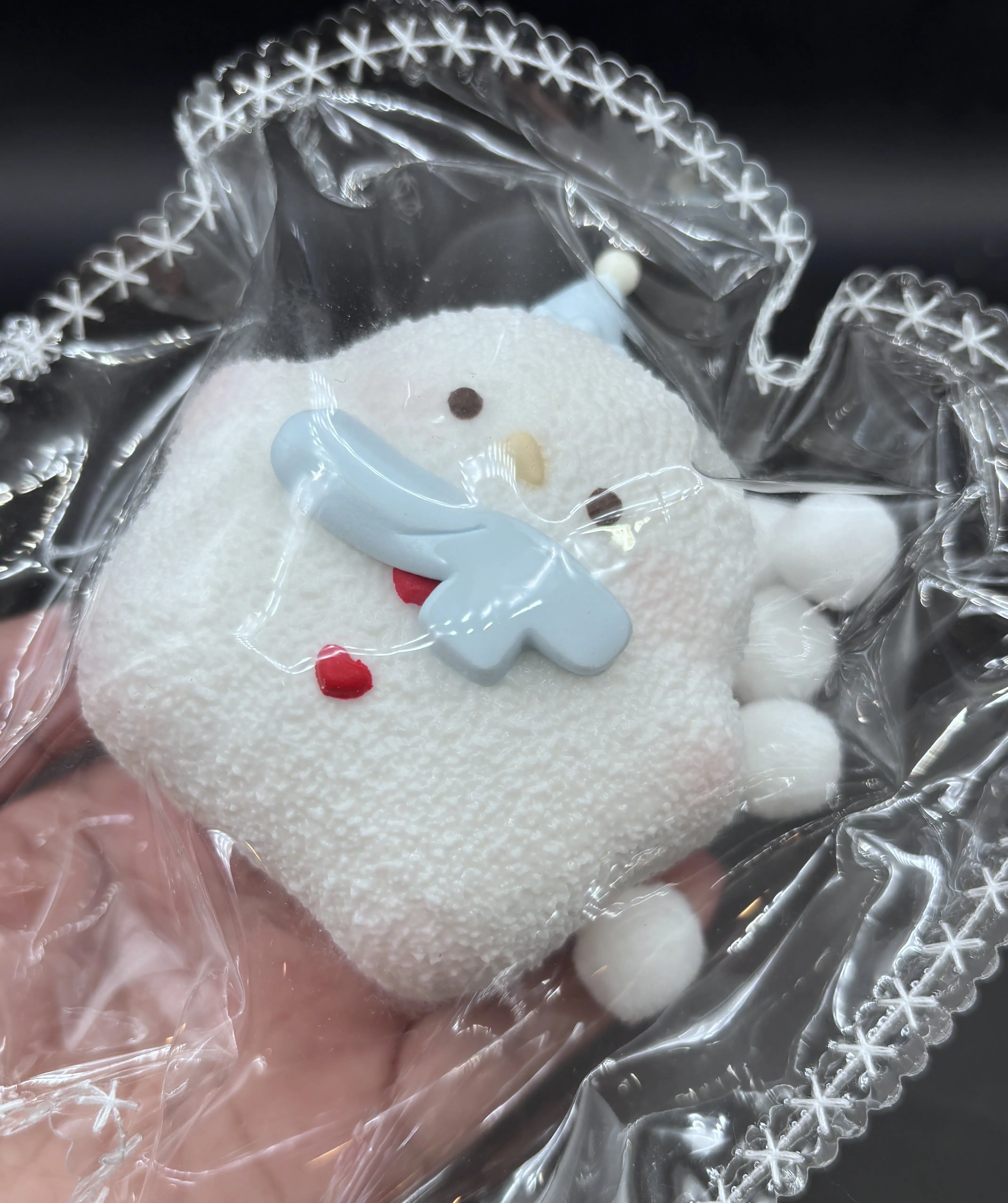 Frozen butter snowman large taba squishy