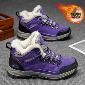 Non-Slip High Quality Winter Hiking Boots for Men & Women - Heavy-Duty All-Terrain Ankle Boot with Wide Toe Box, Sole & Warm Barefoot Design - Unisex Trail, Snow, Hunting Boots for Outdoor,, or Casual Wear