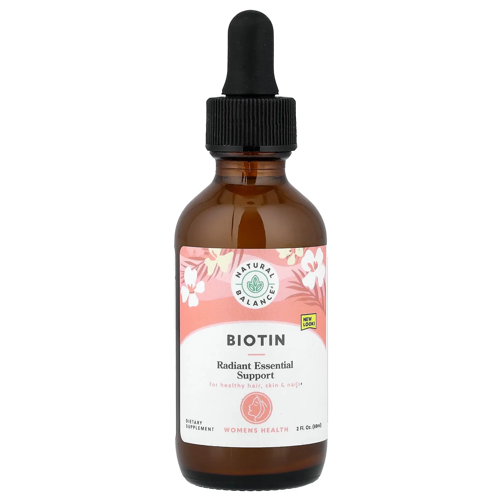 Natural Balance Liquid Biotin, 2 fl oz (60 ml)