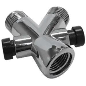 Plumb Pak PP825-7 Shower Diverter Plated Plastic