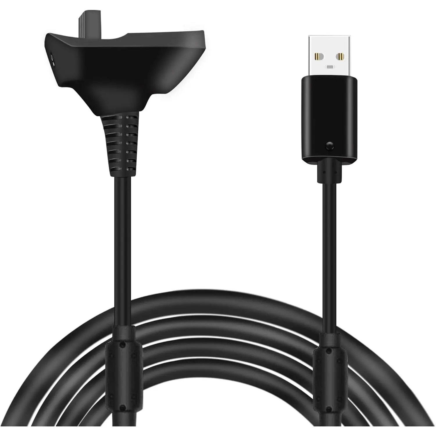 6Ft USB Charging Cable Charger for Microsoft Xbox 360, Xbox 360 Slim Wireless Game Controllers