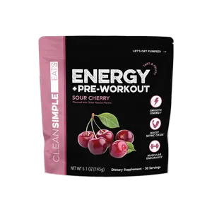 Energy + Pre-Workout: Sour Cherry (30 Servings)