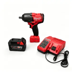 Milwaukee M18 FMTIWF12 Cordless Impact Wrench, 18V, 900Nm High Torque, Brushless Motor, 1/2" Square Drive, For Automotive Repair And Heavy-Duty Mechanical Work