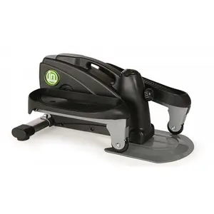 Stamina InMotion Under-Desk Strider - Compact Steel Frame Elliptical for Seated or Standing Low Impact Cardiovascular Workout, Adjustable Resistance, 250 lbs Capacity