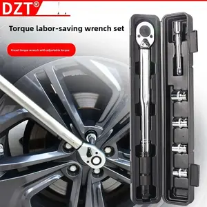 6-piece Adjustable Torque Wrench Set - 28-210Nm Spark Plug Sleeve Removal Tool