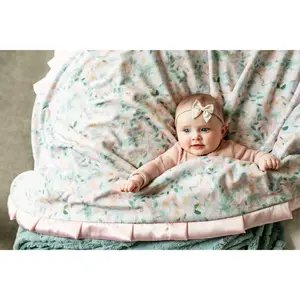 Blushing Blue Blanket