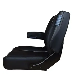 Trac Seats Black TS-Z10 Seat for Zero Turn Mower, Compact Tractor, Roller, Forklift, Construction Vehicles, Skid Steer, Backhoe, Telehandlers, Excavators and more