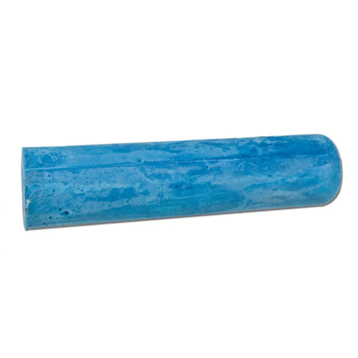 212 MAIN Dixon Ticonderoga 888-B Blue Railroad Crayon Chalk, Coated Surface, Round Shape, Bright Mark, Suitable for Metal, Wood, Stone