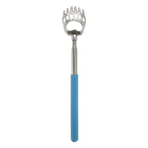 VOCOSTE 1 Pc Extendable Back Scratcher for Bathroom Travel Hotel Blue