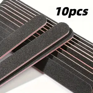 Professional Nail File Set, Core Nail Buffer Strips, Matte Finish, 10pcs Manicure Tools, Perfect for Nail Care & Grooming, Manicure Kit