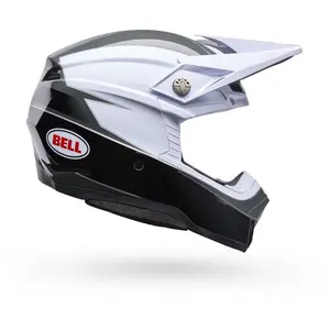 Bell Moto-10 MIPS Falcon Helmet - White/Black