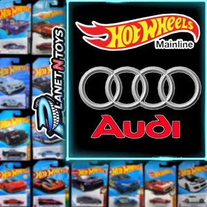 Hot Wheels Audi Mainline (European Cars – 1:64 Diecast)