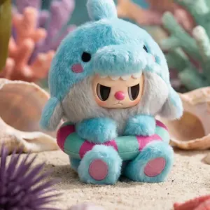 【YW】-Rebel Bear Sweet Zoo Mystery Boxes Bag Pendant Bunny Plush Dolls Soft Collectibles Hidden Style 1 Hidden Probability:1/72