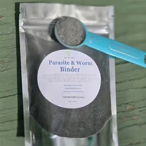 Para Detox Binder | Powder|Gut Cleanse, Digestive Support | Activated Charcoal, Psyllium Husks fiber, Bentonite Clay | Herbal Healthcare Natural Alkaline Supplement