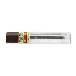 Pentel Super Hi-Polymer Lead Refills - 0.3mm, HB, Black, 12-Pack, Stationery Supplies, Art Supplies