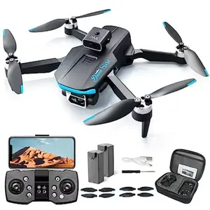 The new S132 quadcopter drone is equipped with dual high-definition cameras - intelligent obstacle avoidance, one click return, brushless motor - the perfect gift for aerial photography and exploration