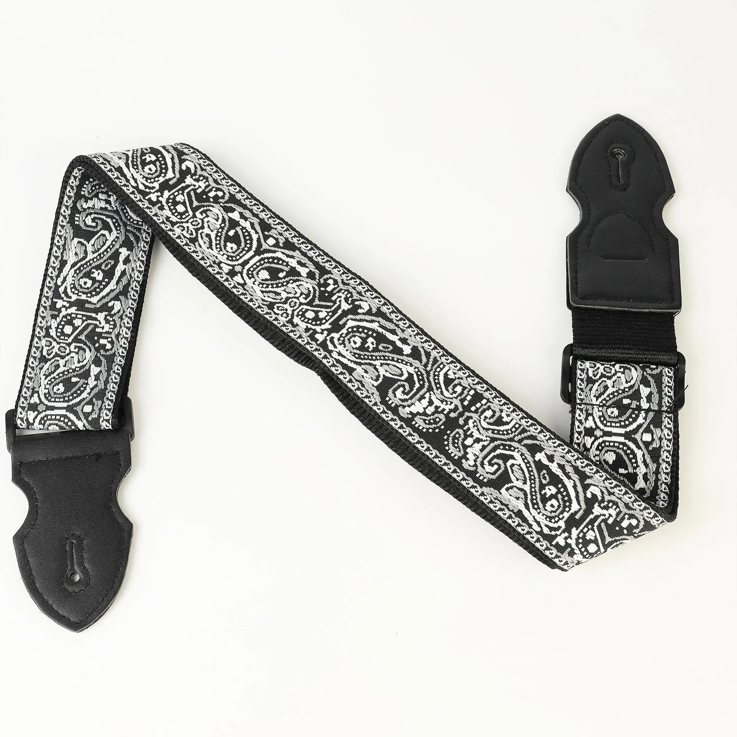 Guitar Strap, Adjustable Guitar Strap, Acoustic Strap, Boho Style Embroidered Guitar Strap, Guitar Belt Sling, Music Accessories for Guitar & Bass