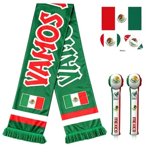 Sports Game Cheer Kit, Double-Sided Scarf, Thunder Sticks and HD Temporary Tattoos, Party Accessories for Matches & Festive Events