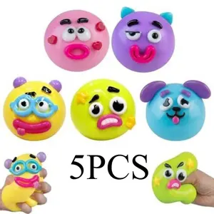 NEW Smushers Squishy, Curiosities Dog Face Swap Squishy Toy, Soft Moldable Cute Slow Rise Squeeze Toy, Relaxing Sensory S