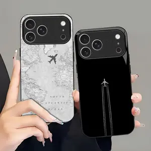 Suitable for [iPhone 17 Pro Max] high-end phone case🤩，a wide variety of airplane designs are available, offering a sophisticated and minimalist aesthetic，drop-resistant and fingerprint-proof YM99