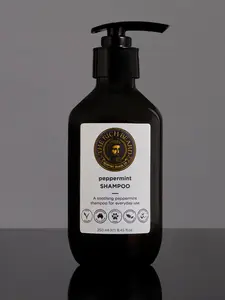 The Rich Beard ~ Peppermint Shampoo ~Contains Anti-Bacterial & Anti-Inflammatory Agents Helps Reduces Itching & Dandruff Leaves your scalp feeling fresh Haircare Comfort