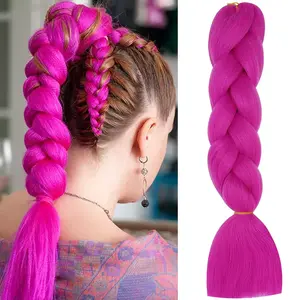 Braiding Hair For Braids One Pack Jumbo Fake Braid Hair Extensions For Dutch Braid Or Match Color Bubble Braids