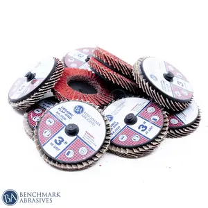 3" Mini Flap Disc Ceramic Quick Change Discs