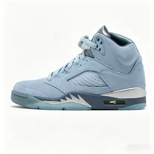 2026 New Black Suede High Top Basketball Shoes, Street Style Retro Sneakers with Transparent Sole, Daily Wear