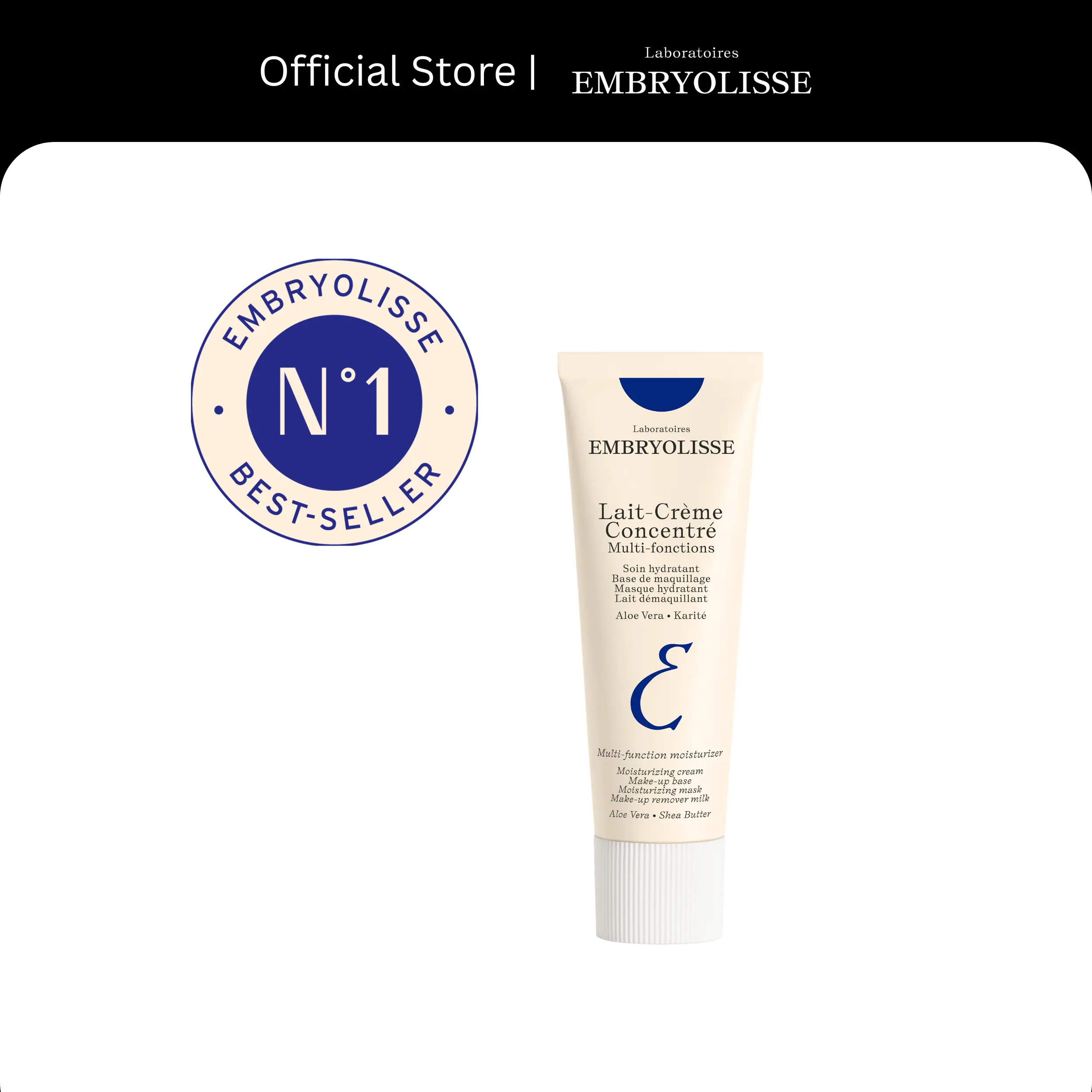 Embryolisse Travel Size French Cult Favorite Lait-Crème Concentré 1.01 fl.oz. - 6-in 1 Face Moisturizer + Makeup Primer
