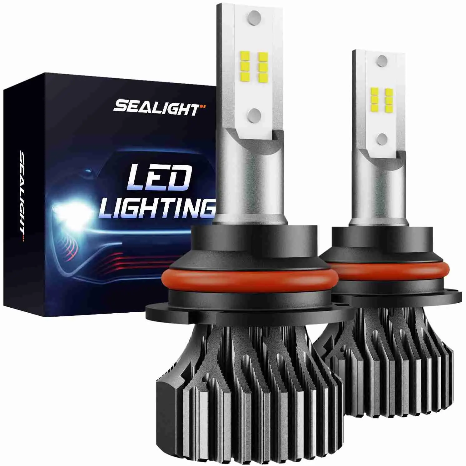 2015 Nissan Frontier 9007/HB5 15W 6000K White LED Headlight Bulb 2PCS SEALIGHT S1