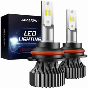 2003 Ford F-350 Super Duty 9007/HB5 15W 6000K White LED Headlight Bulb 2PCS SEALIGHT S1