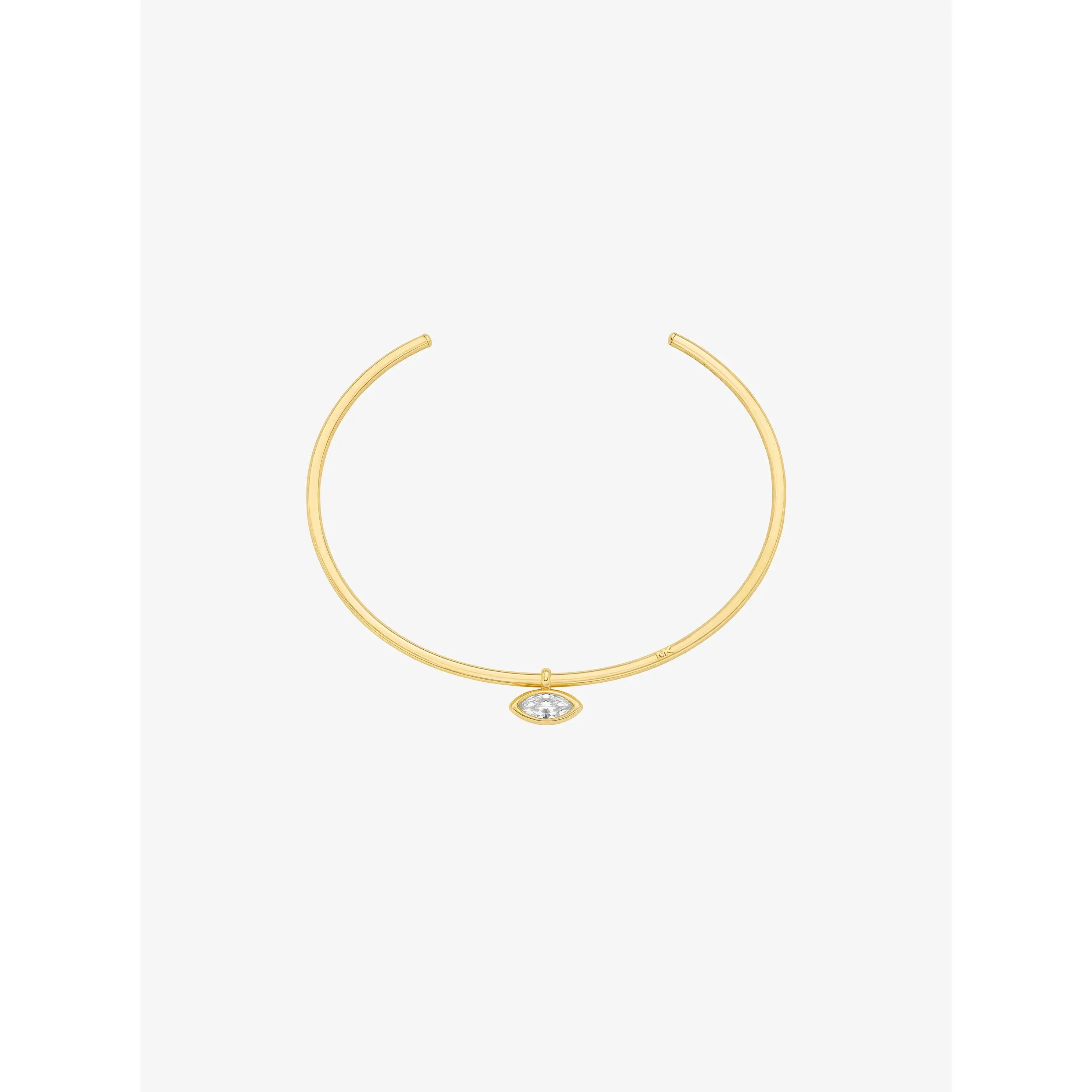 Marquise Cut Cubic Zirconia Collar Necklace