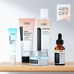 VGO Skincare Five-step Routine Daily care Repair Moisturizing Improving skin condition -A