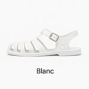 LKS-LCWH Blanc Sandals for Women Men ( unisex ) Rubber Shoe Summer