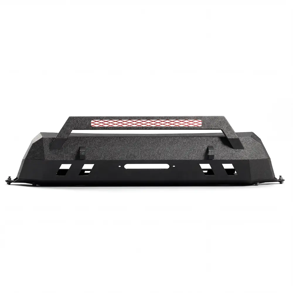 Front Bumper Fit For 2016-2023 Toyota Tacoma (Excluding Tacoma TRD/Tacoma TRD Sport) With Winch Plate / D-Ring Mounts Steel Front Bumpers with E-Coating / Bull Bar