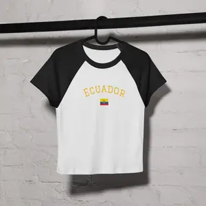 Ecuador baby tee (big font)