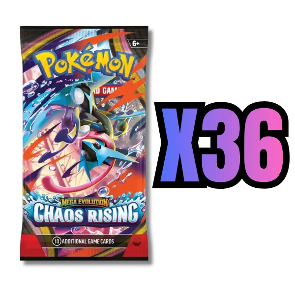 Chaos Rising - 36x Booster Packs - LIVE BREAK