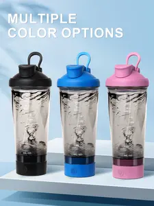 windele electric shaker bottle, smart blender 600ml/20oz Vortex Portable Mixer Cup/USB Rechargeable Shaker Cups for office/Gym, git/ sports bottle & fitness work out hydration tumbler